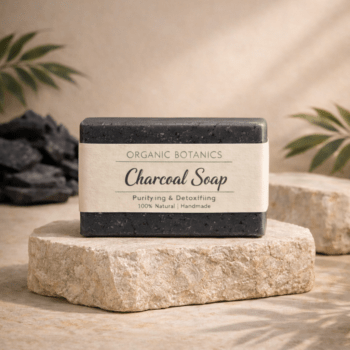 Activated Charcoal Soap for Deep Skin Cleansing & Oil Control